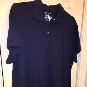 JMS Polo-style Knit Top 3X